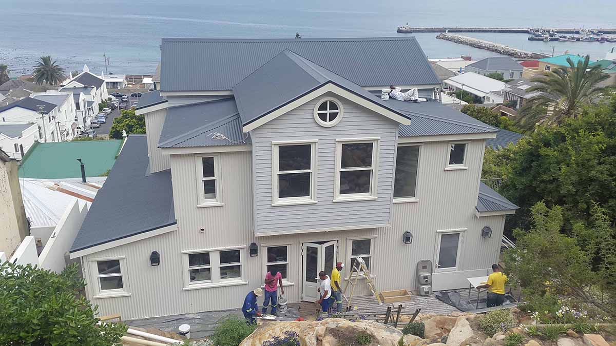 Figure 28: Completed custom build roof system